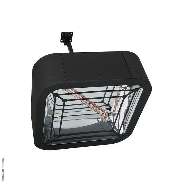 Chauffage infrarouge terrasse MODERN 2kW VELTRON aluminium télécommande