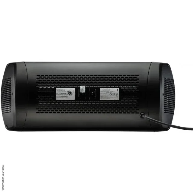 Stufa radiante infrarossi 2000W HELIOSA HD bianco orientabile telecomando Star Progetti