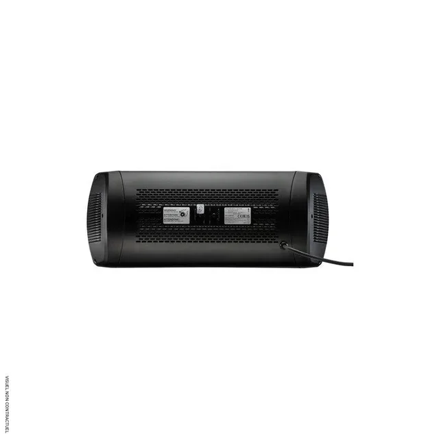 Chauffage radiant infrarouge 2000W HELIOSA HD noir orientable télécommande terrasse