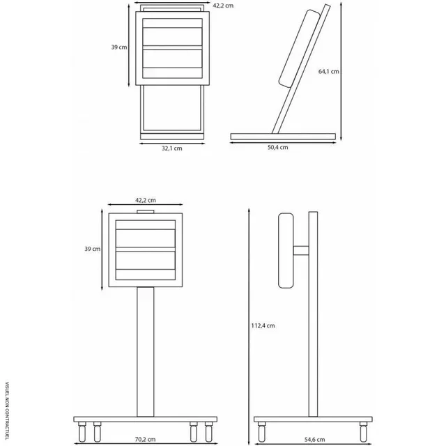 REH 3000 M 3000W Stufa Radiante Infrarossi Portatile SPLUS Interno Esterno