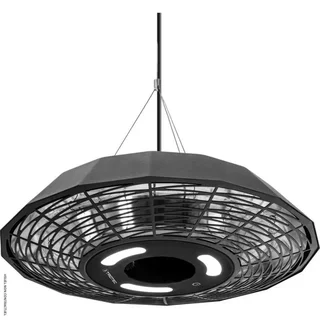 TROTEC IR 2010 SC 2000W Stufa Radiante Infrarossi Soffitto Esterno Terrazzo LED Telecomando IP45