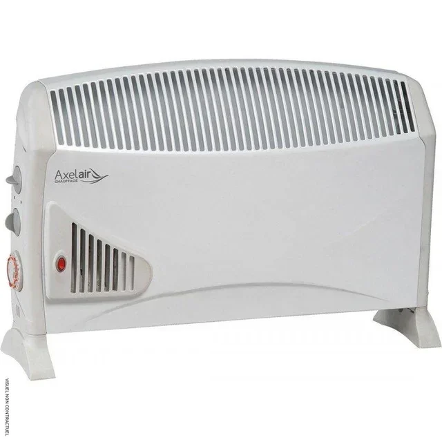 Calefactor soplante 2000W programable SIMOUN AXELAIR - Calefactor eléctrico portátil con temporizador