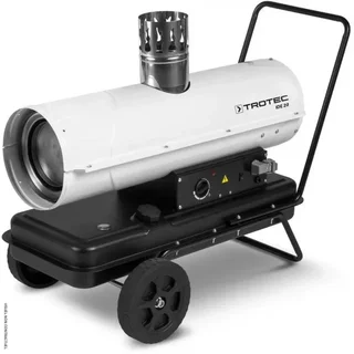 Portable IDE 20 TROTEC fuel oil fan heater on wheels - workshop construction site