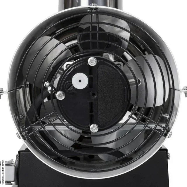Portable IDE 20 TROTEC fuel oil fan heater on wheels - workshop construction site