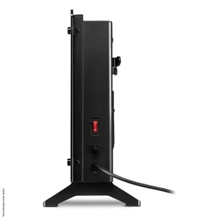 TROTEC TFC 220 E Heizlüfter 2200W Schwarzes Glas Design