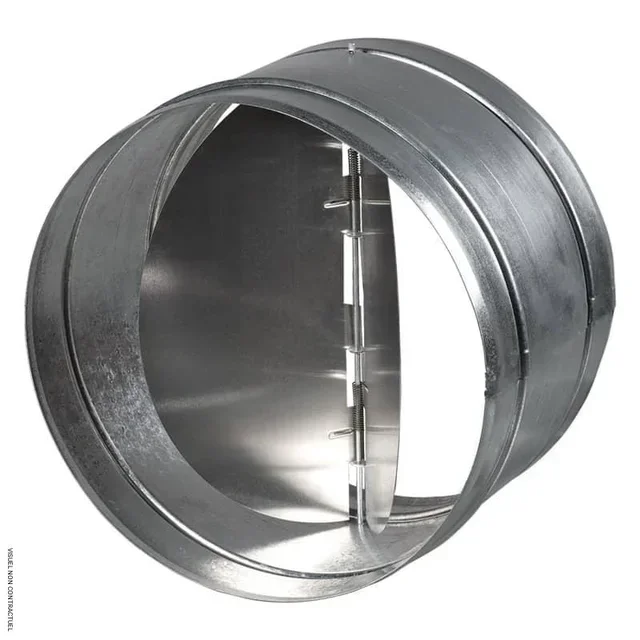 Valvola di ritegno zincata Ø630mm SOVELOR-DANTHERM per condotto di ventilazione