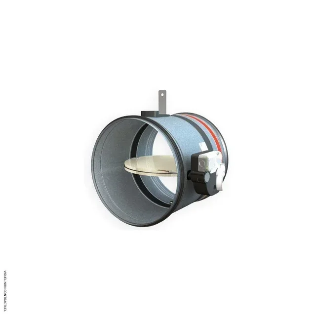 CR120 Fire Damper Ø125 MFUS Circular S&P Fire Ventilation