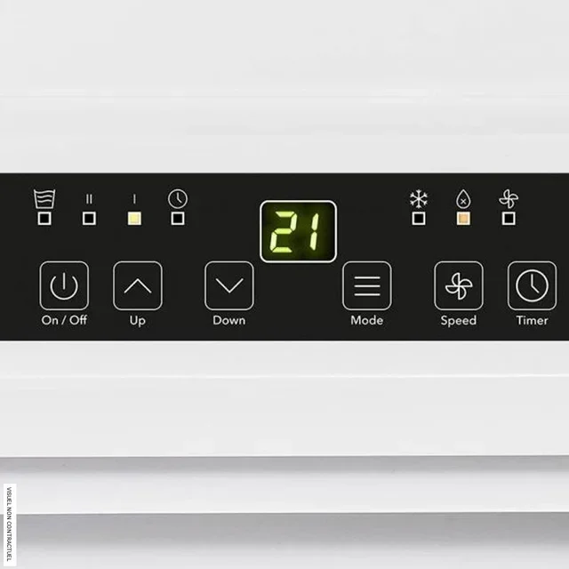 Climatiseur mobile Trotec PAC 2610 S 2,6kW 34m² 3-en-1 refroidissement ventilation déshumidification