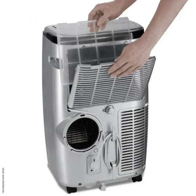 Climatiseur mobile TROTEC PAC 3810 S 3,8kW gris argent 50m²