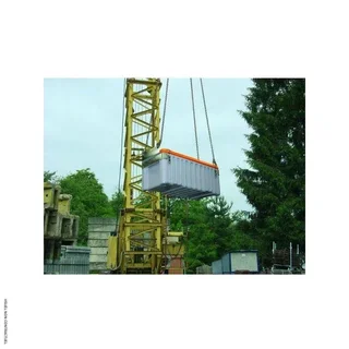 Coffre chantier 750L grutable CEMBOX polyéthylène vrac CEMO