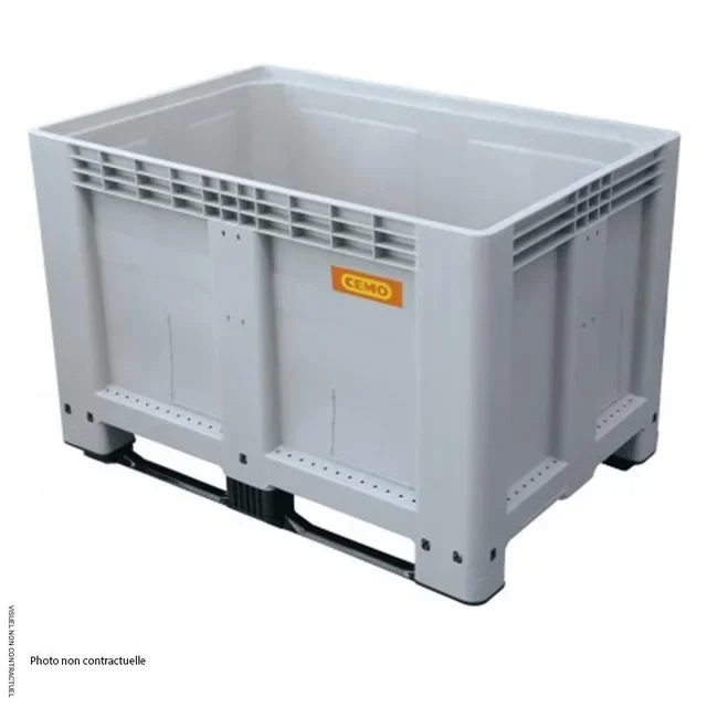 Coffre logistique 525L CEMO sans couvercle pour vrac solide
