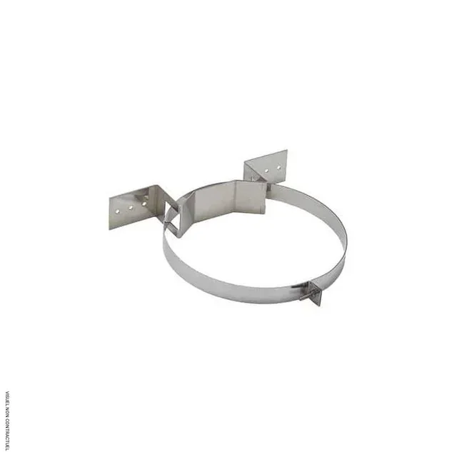 Collier fixation Ø180mm Inox SOVELOR-DANTHERM mural conduit