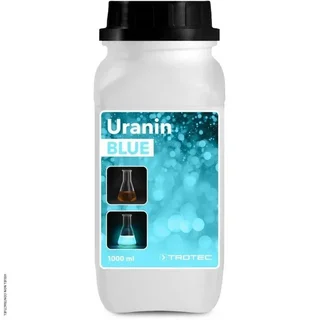 Corante Fluorescente Uranin Blue 1L - Rastreador Vazamentos UV Trotec
