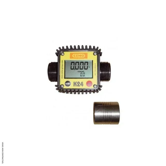 Compteur digital K24 stations Easy Mobil CEMO - Montage pompe