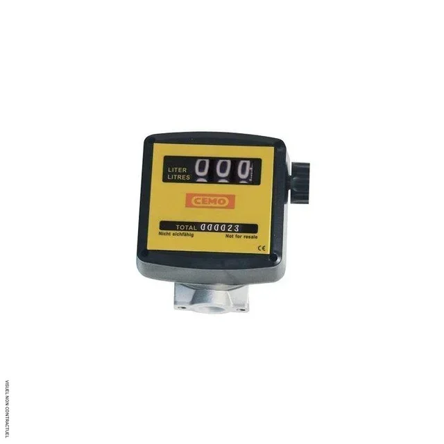 Compteur mécanique K33 CEMO DT-Mobil PRO ACIER ADR carburant