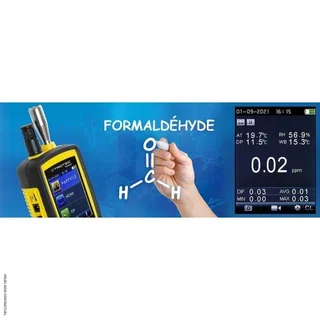 Compteur particules PC220 Trotec PM2.5 PM10 HCHO CO étalonné