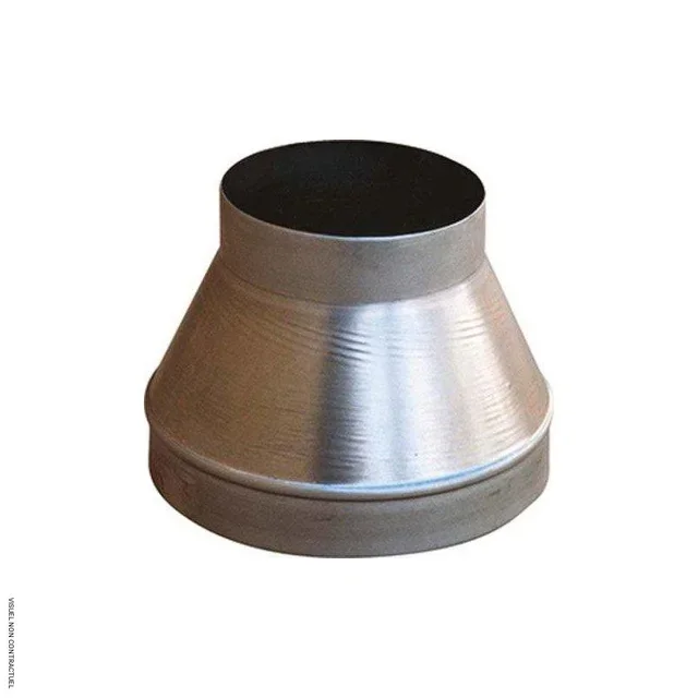 Cono riduttore zincato SPLUS per ventilazione e tubazioni