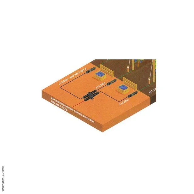 Octopus Connector Thermovigne Frico for Vineyard Connection - Agricultural Heating System