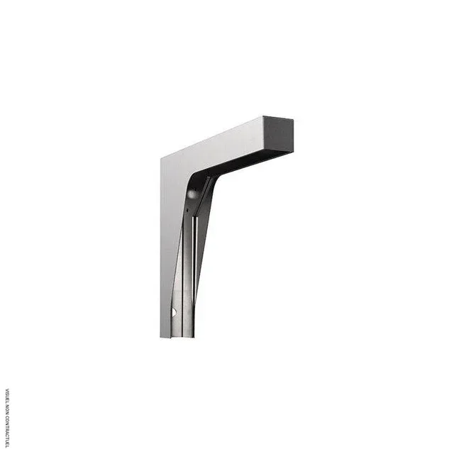 Consola de pared horizontal cepillada FRICO - fijación elegante
