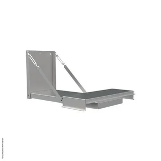 Soporte mural orientable SEET para aerotermo de gas - fijación giratoria