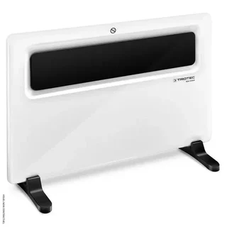 Convector Eléctrico Trotec TCH 1510 E 1500W Blanco – Calefacción Silenciosa Termostato Programable