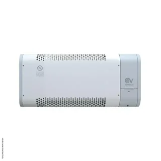 Silent electric convector heater Vortice Microsol RSM1000 1000W IPX4 wall-mounted