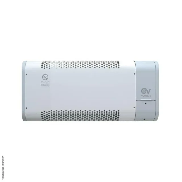 Convecteur électrique silencieux Vortice Microsol RSM1000 1000W IPX4 mural