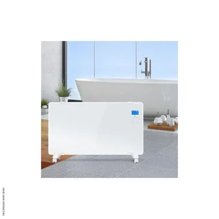 Convecteur électrique design verre blanc 2000W Trotec TCH 2010 E