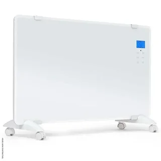 Convecteur électrique design verre blanc 2000W Trotec TCH 2010 E