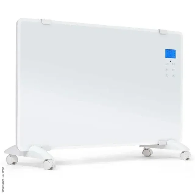 Convecteur électrique design verre blanc 2000W Trotec TCH 2010 E