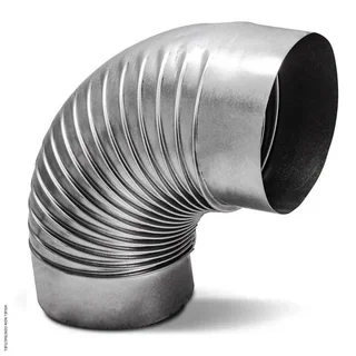 90° Abgasbogen Ø120mm Trotec für Ölheizgerät