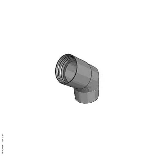 Codo Aislado 45° Ø160 mm WineMaster para Aire Acondicionado de Bodega