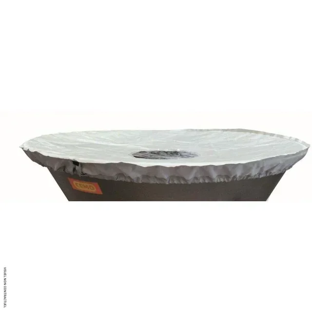 Couverture protection trémie épandeur SA260 CEMO inox