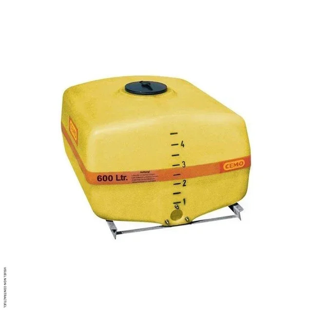 Cuve coffre PFV 600L CEMO - Stockage eau engrais émulseur incendie