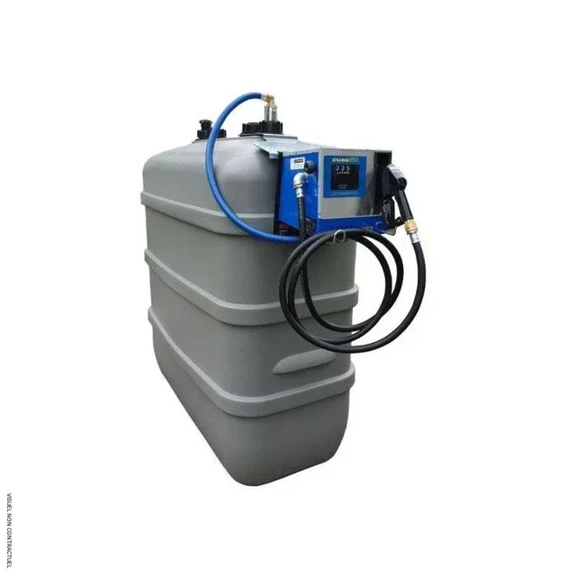 Depósito Doble Pared PEHD 1500L CUBE Outdoor - Gasóleo GNR CEMO