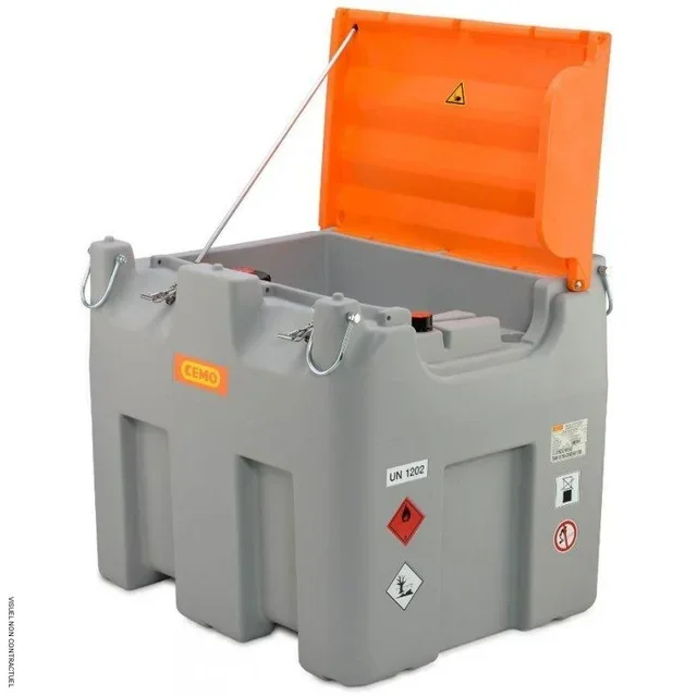 Tanque gasóleo móvel 980L ADR Easy Mobil CEMO - abastecimento obra