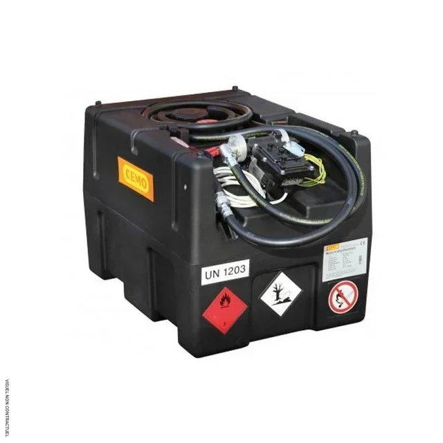 Mobile Fuel Tank 190L ADR 12V Pump CEMO Easy Mobil Without Lid