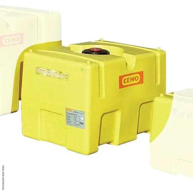CEMO 200L rectangular water tank - rotomoulded polyethylene storage