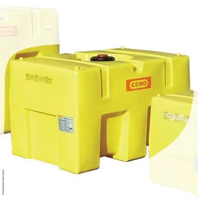 CEMO 450L Rectangular PE Tank - Rotomoulded Liquid Transport Container