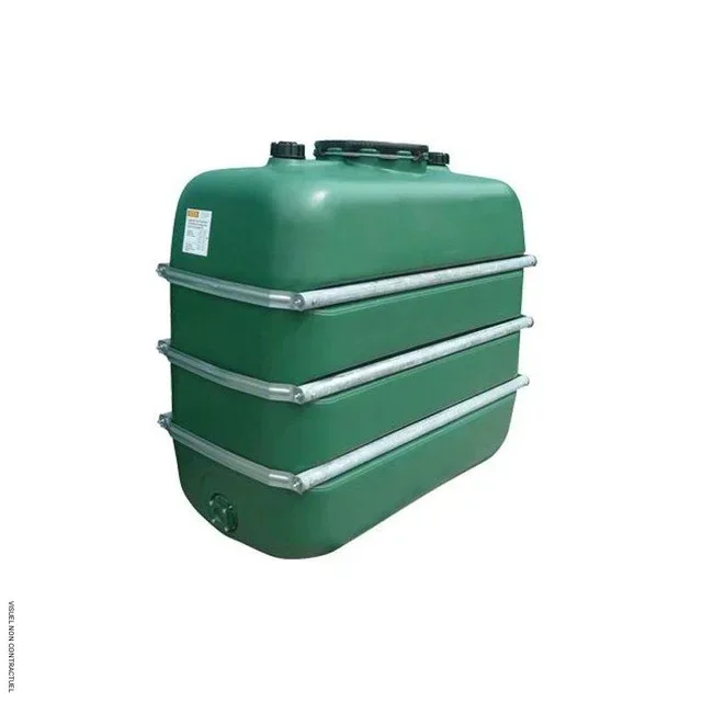 Cuve PEHD 1100L eaux pluviales CEMO - stockage aérien polyéthylène