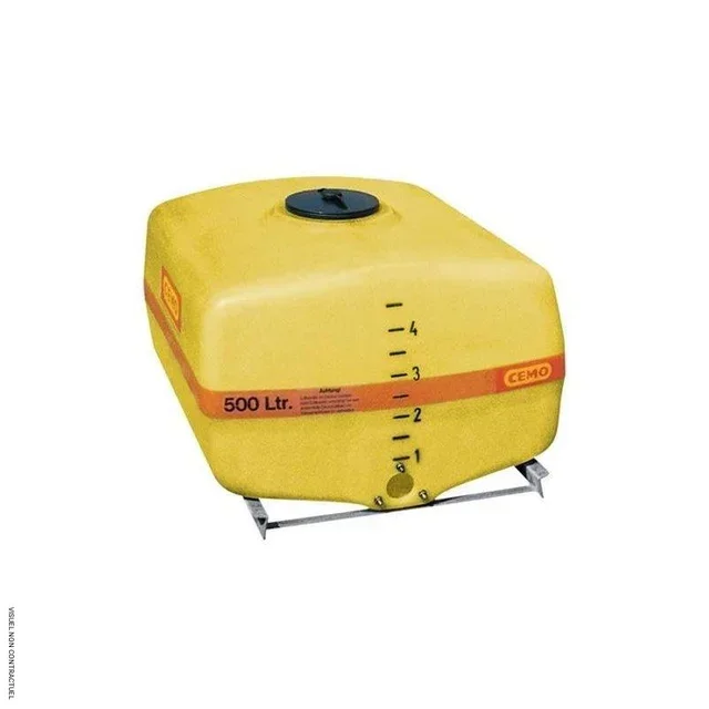 Cuve PFV coffre 500L long CEMO stockage eau engrais polyester fibre de verre
