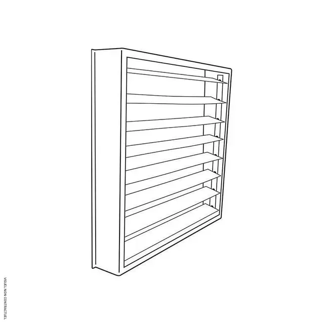 Déflecteur ailettes orientables Panther 6-15kW PLR15 Frico