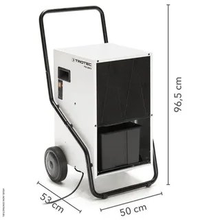 Déshumidificateur chantier TTK 350 S Trotec 70L/j gaz chaud professionnel