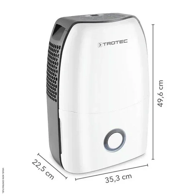 Deumidificatore portatile Trotec TTK 60 E 24L/giorno silenzioso con igrostato