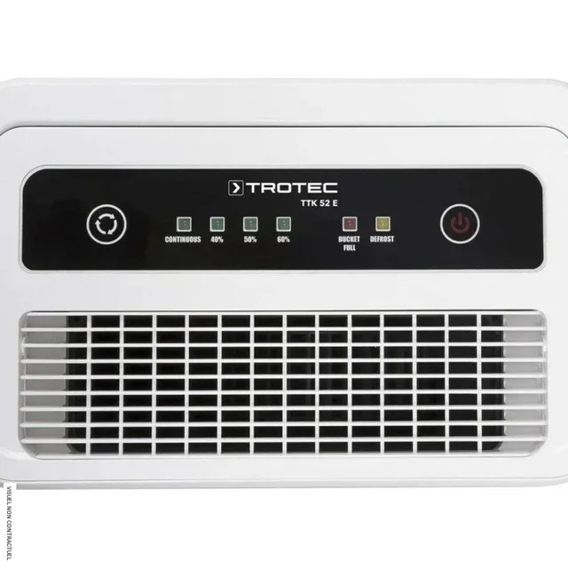 Quiet Dehumidifier Trotec TTK 52 E 16L/Day - Automatic Hygrostat Control