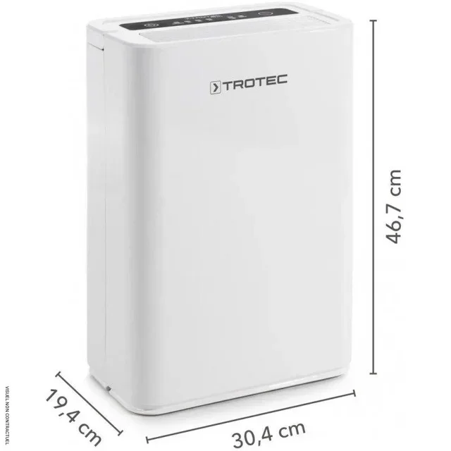 Quiet Dehumidifier Trotec TTK 52 E 16L/Day - Automatic Hygrostat Control