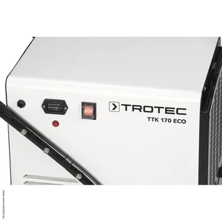 Déshumidificateur industriel TTK 170 ECO Trotec gaz chaud sur roues