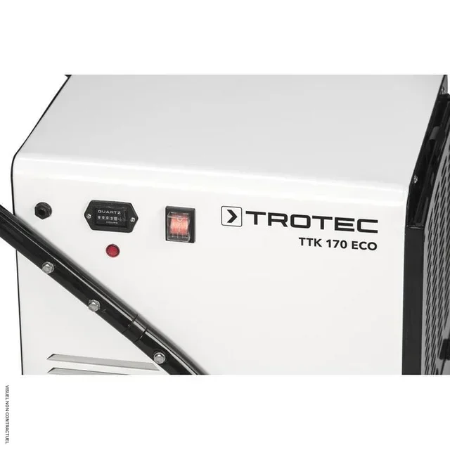 Déshumidificateur industriel TTK 170 ECO Trotec gaz chaud sur roues