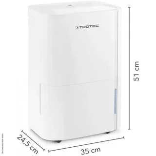 Déshumidificateur mobile Trotec TTK 54 E 18L/jour blanc design compact