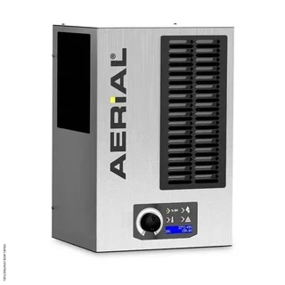 SOVELOR AD110 Wall Mounted Dehumidifier 15L/Day - Brushed Stainless Steel Silent